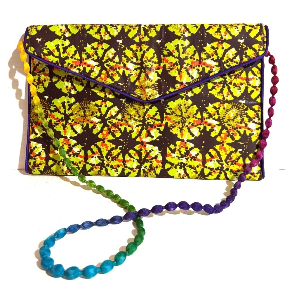 Handmade Ankara African print shoulder/ clutch bag